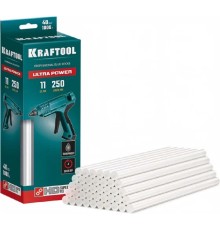KRAFTOOL  Ultra Power, 11 х 250 мм, 40 шт, ультрамощные, прозрачные, клеевые стержни [06848-40]