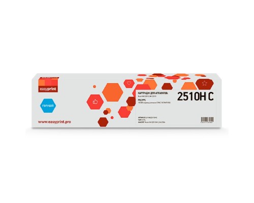 [Расходные материалы] Тонер-картридж EasyPrint LR-IMC2510H C для Ricoh IM C2010/C2510 (18000стр.) голубой, с чипом, 842564