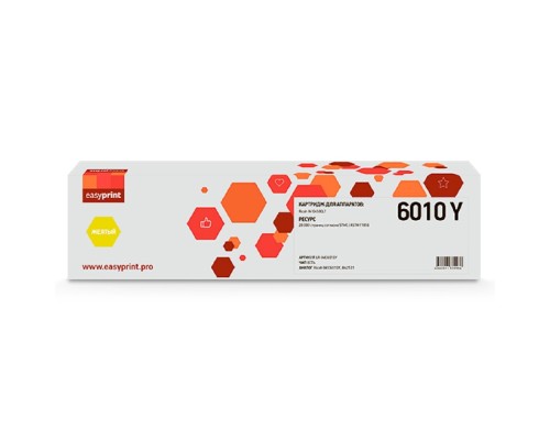 [Расходные материалы] Тонер-картридж EasyPrint LR-IMC6010Y для Ricoh IM C4500LT (28000стр.) желтый, с чипом, 842531