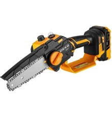 DEKO DKCHS 20-6 PRO Пила цепная аккумуляторная [083-2012] { 20В, 2x2.2Ач, 2 шины и 2 цепи в кейсе }
