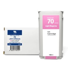 Струйный картридж NVP 70 (NV-C9455A) Light Magenta для HP DesignJet Z2100/Z3100/Z3200/Z5200/Z5400 (130 мл) совместимый