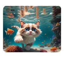 Коврик для мыши Cactus Fish Cat рисунок 300x250x3мм (CS-MPC-D15M)