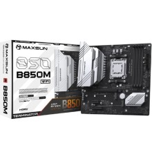 MAXSUN MS-Terminator B850M WIFI (Socket AM5, mATX, 4*DDR5(192Gb), DP/HDMI,  4*SATA3, 2*M.2,  1*PCIEx16/1*PCIEx4/1*PCIEx1, 4*USB2.0, 4*USB 3.0, 1*Type-C, LAN 1*2,5G, Bluetooth,  Wi-Fi 802.11ax, RTL)