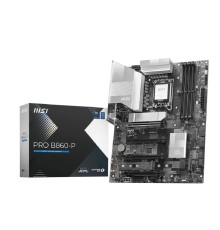 Материнская плата MSI PRO B860-P Soc-1851 Intel B860 4xDDR5 ATX AC`97 8ch(7.1) 5Gigabit RAID+HDMI+DP