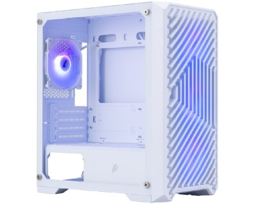 [Корпус] 1STPLAYER TRILOBITE T5 ARGB White / mATX / 4x120mm ARGB fans / T5-WH-4F7-W