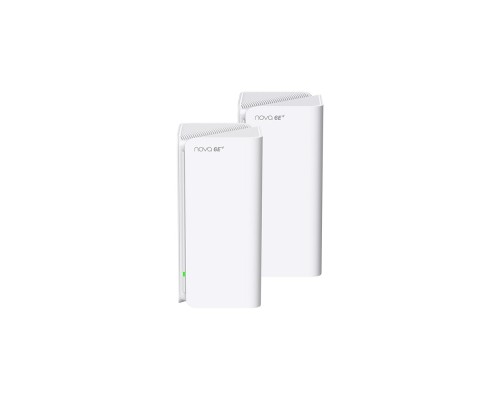 [Сетевое оборудование] TENDA MX21 Pro (2-pack) Трехдиапазонная гигабитная Wi-Fi Mesh система AXE5700, 2,4/5/6 ГГц, до 5665 Мбит/с, 3 x 1Гбит/с, 7 встроенных антенн