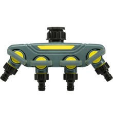 Rexant (62-0225-F) Разветвитель для шланга на 4 канала 1/2
