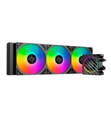 Кулер с водяным охлаждением ID-Cooling Dashflow 360 XT Pro ARGB Soc-AM5/AM4/1200/1700/1851 черный 4-pin 32.5dB Al 350W Ret