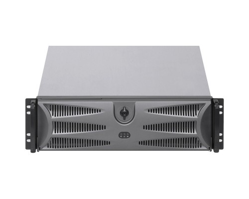 [Корпус] Procase EB350D-B-0 Корпус 3U Rack server case, дверца, черный,  без блока питания , глубина 500мм, MB 12