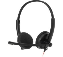 Oklick HS-L900 черный 2.8м накладные (