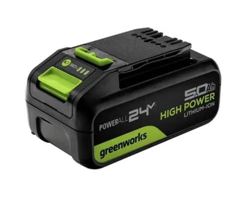 [Аккумуляторы и зарядные устройства] Greenworks Аккумулятор High Power G24HP5, {24V, 5 А.ч} [2957807]