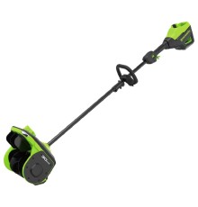 Greenworks Снегоуборщик аккумуляторный GD60SS2 {60V, 30 см, с регулируемым направлением выброса, бесщеточный, без АКБ и ЗУ} [2603207]