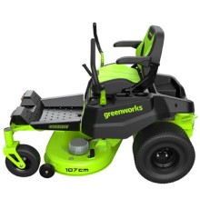 Greenworks Zero Turn CrossoverT GC82ZT107 Райдер садовый аккумуляторный с нулевым радиусом разворота, бесщеточная 82V, без АКБ и ЗУ [7404107]