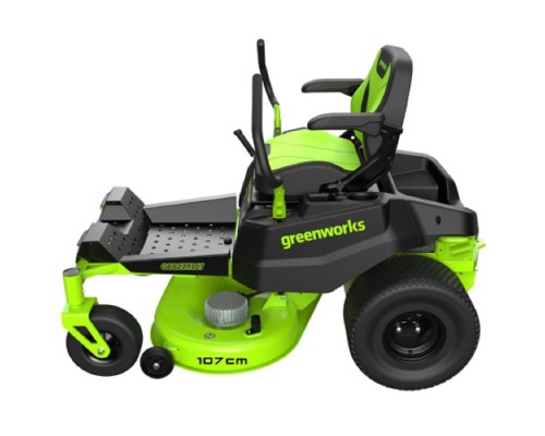 [Триммер] Greenworks Zero Turn CrossoverT GC82ZT107 Райдер садовый аккумуляторный с нулевым радиусом разворота, бесщеточная 82V, без АКБ и ЗУ [7404107]