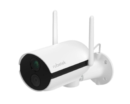 [Видеонаблюдение] RUBETEK RV-3427 Видеокамера уличная поворотная Full HD, 2 Мп, 1/2.9' CMOS, объектив 3.0 мм, ONVIF/WebRTC/RTSP, слот microSD, Wi-Fi 2.4 ГГц, IP65, металл