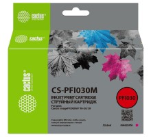 Картридж струйный Cactus CS-PFI030M PFI-030M пурп.пигм. (55мл) для Canon imagePROGRAF TA-20/30