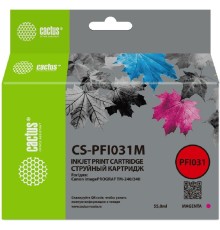 Картридж струйный Cactus CS-PFI031M PFI-031M пурп.пигм. (55мл) для Canon imagePROGRAF TM-240/340