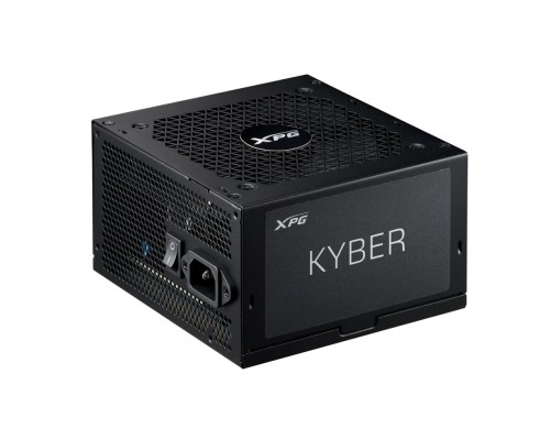 [Блок питания] XPG KYBER 750 (ATX 3.1, 750W, PWM 120mm FDB fan, Active PFC, DC to DC, Full-Bridge & LLC converter, 80+GOLD) RET