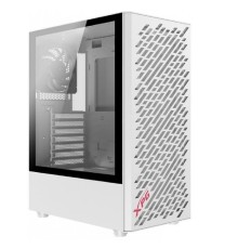 XPG VALOR AIR white / ATX / tempered glass / 4x 120mm black fans/front magnet filter/ VALORAIRMT-WHCWW