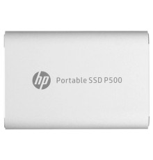HP Portable SSD 1TB External P500 Series Silver <1F5P7AA#ABB> (USB 3.2 Gen2 Type-C, up to 420/420Mbs, 500TBW, 79х54х10, 45g)
