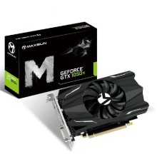 Видеокарта MAXSUN MS-GTX1050Ti Transformer 4G GDDR5, 128bit, 1291/7000MHz, DP/DVI/HDMI, 15W/130W (MS-GTX1050Ti TF 4G) RTL