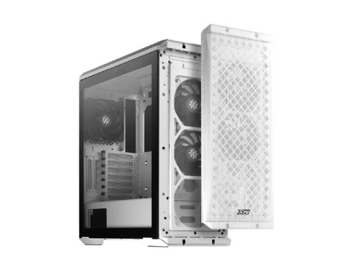[корпус] XPG Bad Pack DEFENDER WHITE (DEFENDER-WHCWW) (Midi-Tower, белый, TG, 120mm fan*3)