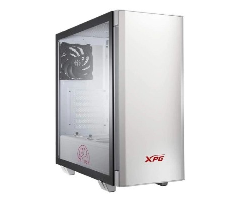 [корпус] XPG Bad Pack INVADER WHITE (INVADER-WHCWW) (Midi-Tower, белый, TG, 120mm fan*2)