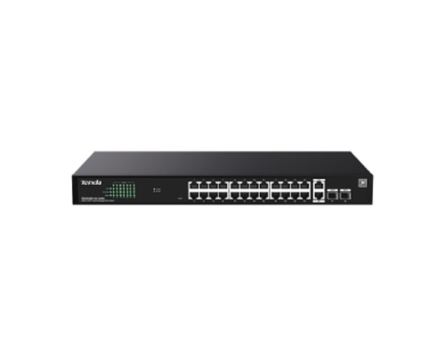 [Сетевое оборудование] IP-COM G2228P-24-410W Web smart коммутатор с 26 гигабитными портами и 2 SFP-портоми, PoE 24х30Вт (до 370Вт)