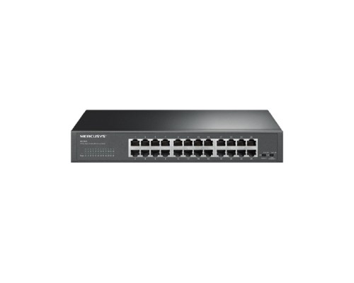 [Mercusys] Mercusys MS124GS Коммутатор с 24 гигабитными портами для размещения на столе или в стойке 