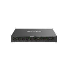 Mercusys MS110CP Настольный коммутатор с 8 портами PoE+ 10/100 Мбит/c и 2 гигабитными портами