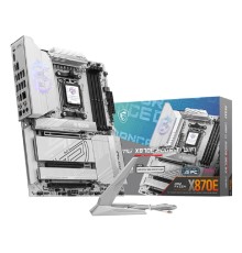 Материнская плата MSI MPG X870E EDGE TI WIFI X870, AM5, 4*DDR5, 3*PCIEx16, 4*M.2, 3*TypeC, 5*USB3.2Gen2, 4*USB3.2Gen1, 4*USB2.0, 4*SATA3.0, 5G, 2*Type-C(DP), HDMI, ATX, RTL