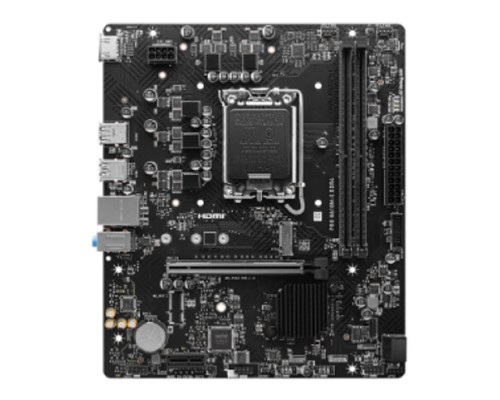 [Материнская плата] MSI PRO H610M-S DDR4 H610, LGA1700, 2*DDR4, 1*PCIEx16, 1*PCIEx1, 1*M.2, 2*USB3.2Gen1, 4*USB2.0, 2*SATA3.0, 1G, HDMI, M-ATX, RTL