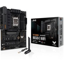 ASUS TUF GAMING B650-E WIFI (Socket AM5, ATX, 4xDDR5(192GB), DP/HDMI, 2xPCIe 4.0x16/1xPCIe 4.0, 1xLAN (2.5GbE), Wi-Fi, BT, 4xSATA 6Gb/s, 3xM.2, 1xType-C, 4xUSB 3.2, 3xUSB 2.0)