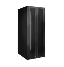 Серверный шкаф напольный RackMann 22 U (600x800), перед. дверь перфор., зад. стенка перфор., черный