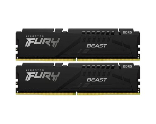 [Модуль памяти] Kingston 64GB 6000MT/s DDR5 CL30 DIMM (Kit of 2) FURY KF560C30BBK2-64