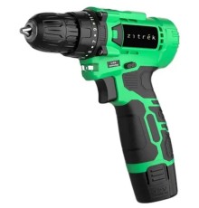 Дрель-шуруповерт аккумуляторная Zitrek Green Li Plus, 12В, 1x1.5Ач [083-1021]
