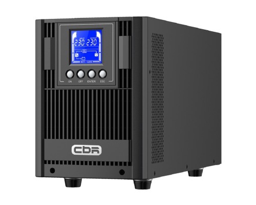 [ИБП] ИБП CBR ESSENCE ESN-2000 [Online 2000 VA / 2000 W, Tower, 4 x EURO, LCD, HID-USB, RS232, EPO, SNMP slot]