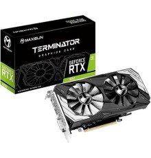 Видеокарта MAXSUN MS-RTX3050 Terminator 6G GDDR6, 96bit, 1042-1470MHZ, DP/HDMI/DVI, 15W/115W (MS-RTX3050 TR 6G S2) RTL