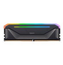 Apacer DDR5 16GB 6000MHz DIMM NOX RGB Black Gaming Memory CL38 1.35V (Retail) 2048*8  Heat Sink (Retail) 3 years (AH5U16G60C622NBAA-1)