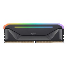 Оперативная память Apacer  DDR5  32GB  6200MHz DIMM NOX RGB Black Gaming Memory CL40 1.35V (Retail) 2048*8  Heat Sink (Retail) 3 years (AH5U32G62C532NBAA-1)