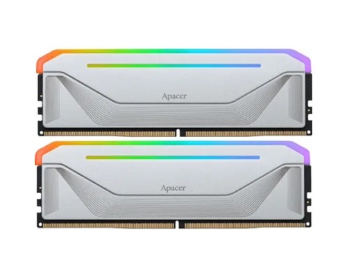 [Модуль памяти] DDR5 DIMM 6200-40 2048x8 32GB 1.35V OC NOX RGB Silver w/HS RP-K2 AH5U32G62C532NWAA-2
