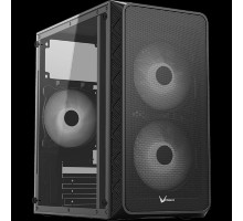 Formula Air Mesh G4 Black (mATX, Acryl, 2xUSB, 1x12cm fan. 1x3.5