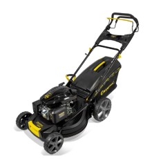 CHAMPION Газонокосилка LM5344 PRO { 4,4кВт привод 525мм 65л 25-75мм 1рычаг/6, 38кг 4в1 }