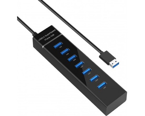 [Контроллер] KS-is KS-569A USB хаб 7xUSB 3.0 F в USB 3.0 Type A M с блоком питания