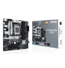 ASUS PRIME B760M-A-CSM (Socket 1700, mATX, 4xDDR5(128GB), 2xDP/HDMI, 3xPCIe 4.0x16, 4xSATA 6Gb/s,  2*M2,  2,5xLAN,  2xUSB 3.1, 4xUSB 2.0, 1xPS/2)