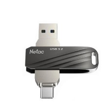 Netac USB Drive 128GB US11 NT03US11C-128G-32BK USB3.0 черный/серебристый