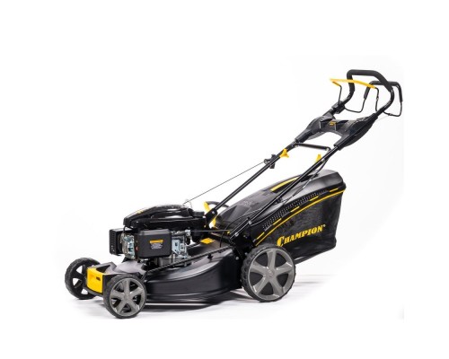 [Газонокосилки и аэраторы] CHAMPION Газонокосилка LM5644 PRO { 4,4кВт привод 555мм 65л 25-75мм 1рычаг/6, 41кг 4в1 }