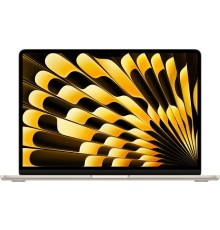 Apple MacBook Air 13-inch 2025 [MW0Y3HN/A] (КЛАВ.РУС.ГРАВ.) Starlight 13.6