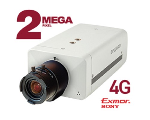 [Камера видеонаблюдения] BEWARD B2710-4G Корпусная IP-камера 2Мп, 1/2.9' КМОП SONY Exmor, microSDHC (до 32 Гб), модуль 2G/3G/4G
