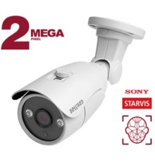 BEWARD B2530RC Уличная IP-камера 2 Мп, 1/2.8'' КМОП SONY Starvis, 0.002 лк (день)/0.001 лк (ночь), 2xWDR до 120 дБ, H.265/H.264/MJPEG, 1920х1080, 25 к/с, объектив 2.8/3.6/6/8/16 мм на выбор